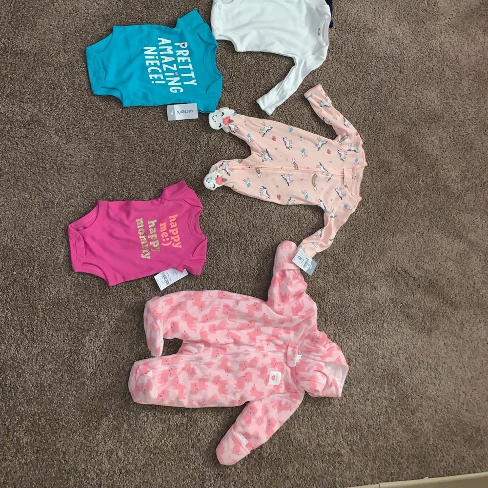 Onesies ! Everything brand new tags still on